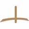 Ekena Millwork Bellingham Timber Gable Bracket, Western Red Cedar, 72"W x 27"H x 1 1/2"D x 3 1/2"F, 9/12 Pitch GBW072X27X0204BEL00SWR - alternate 2